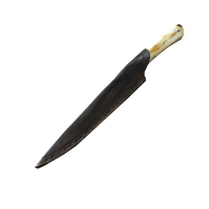 Imagem de Faca Artesanal Língua De Chimango com osso 8 Polegadas