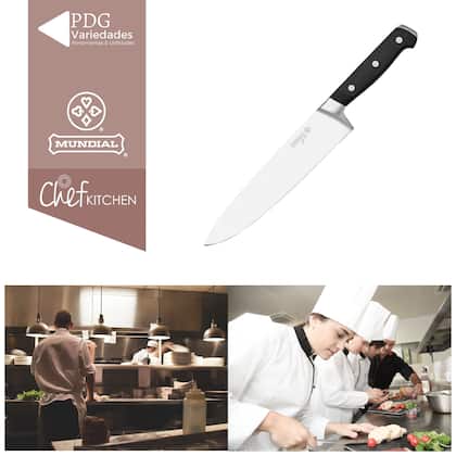 Imagem de Faca Chef Profissional 8 Polegadas Aço Inox Mundial Forjada