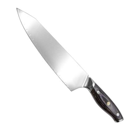 Imagem de Faca Chefe Cozinha / Churrasco Aço Damasco 8,5" Luxo Profissional
