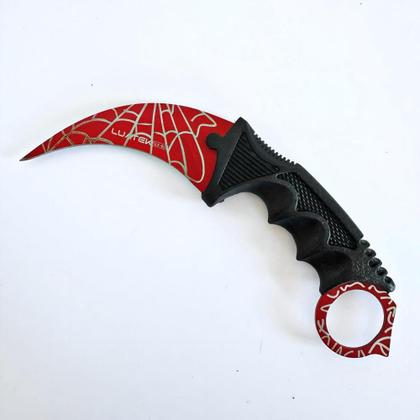 Imagem de Faca Curvada Spider Full Tang Com Bainha Luatek SLK-D87