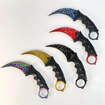 Imagem de Faca Curvada Spider Full Tang Com Bainha Luatek SLK-D87