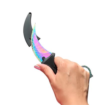 Imagem de Faca Curvada Spider Full Tang Com Bainha Luatek SLK-D87