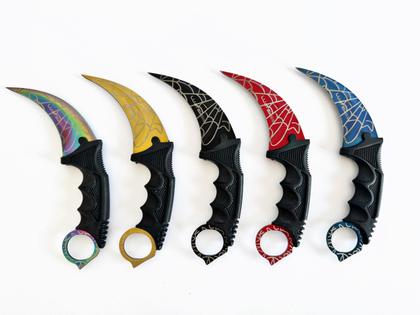 Imagem de Faca Curvada Spider Full Tang Com Bainha Luatek SLK-D87