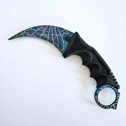 Imagem de Faca Curvada Spider Full Tang Com Bainha Luatek SLK-D87