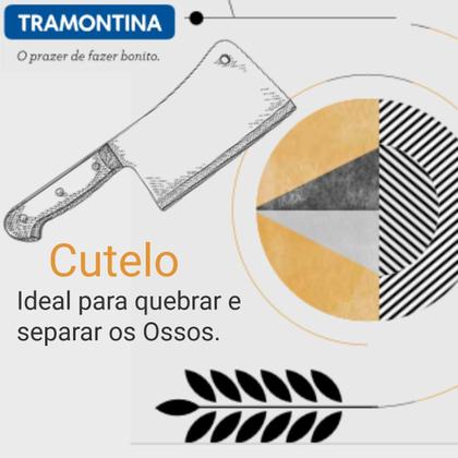 Imagem de Faca Cutelo Tramontina c/ Lâmina em Aço
