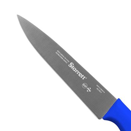 Imagem de Faca de Carne Para Refile de Mesa Lâmina Triangular Estreita 6'' Com Cabo Azul (BKL302-6) - Starrett