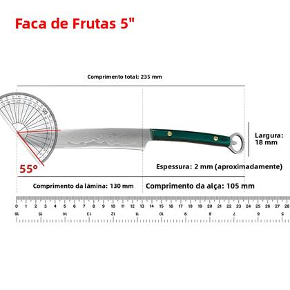 Imagem de Faca De Chef Em Aço Inoxidável Damascus, Estilo Japonês Profissional, Faca Para Cortar Carne Com