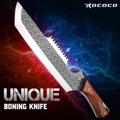 Imagem de Faca de desossar ROCOCO Butcher Meat Cutcher com bainha de 8,8 polegadas