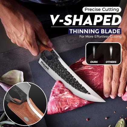 Imagem de Faca Huusk Japan Kitchen Viking Butcher Meat Cutcher 18cm