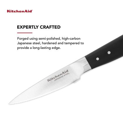 Imagem de Faca KitchenAid Gourmet Forged Triple Rivet Paring de 3,5 polegadas