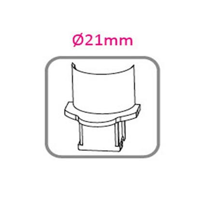 Imagem de Faca Lâmina 6 x 1 Meia Lua Raio 21 mm KW-trio 09521