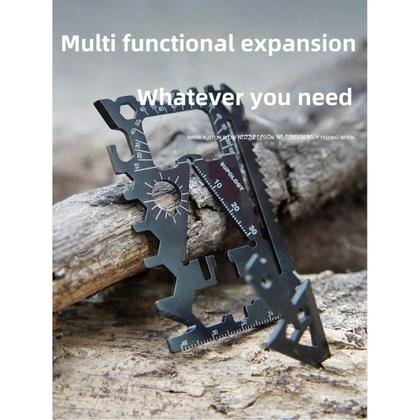 Imagem de Faca Multifuncional Portátil 18 Em 1 Para Sobrevivência Ao Ar Livre, Ferramenta De Salvamento
