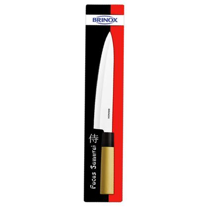 Imagem de Faca Multiuso 5 Polegadas Aço Inox Linha Samurai Brinox