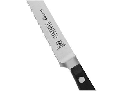 Imagem de Faca Para Churrasco/Frutas Tramontina Inox Century 5'' Preto