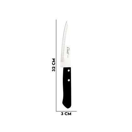 Imagem de Faca para Cozinha Aço Inox 8 Polegadas Class Black