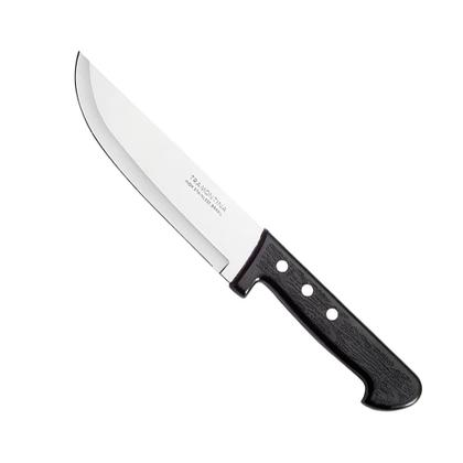 Imagem de Faca para Cozinha Plenus com Lâmina em Aço Inox e Cabo de Polipropileno Preto 6 Tramontina
