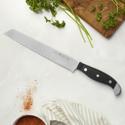 Imagem de Faca para pão e bolo HENCKELS Statement Razor-Sharp 20 cm preta