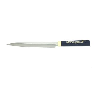 Imagem de Faca Sashimi Arkhip Canhoto 9'' Cabo Acrílico Dragão Caixa
