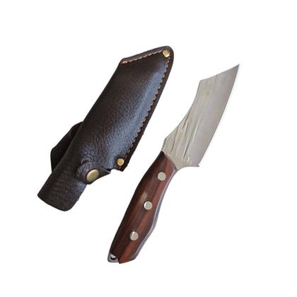 Imagem de Faca Tática Luatek Caça Slk-af30 Aço Cabo Madeira 22cm