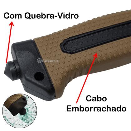 Imagem de Faca Tática Militar Ideal para Caça, Pesca e Emergências com Acessórios Inclusos SLKA233