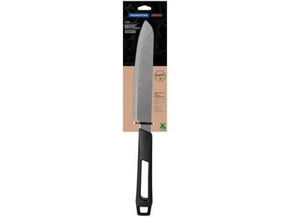 Imagem de Faca Trinchante Tramontina Churrasco Black Aço Inox 8" 26590/108