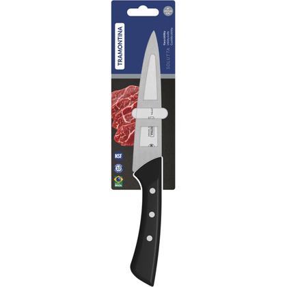 Imagem de Faca Utility Tramontina Aço Inox Solutta 6'' Preto