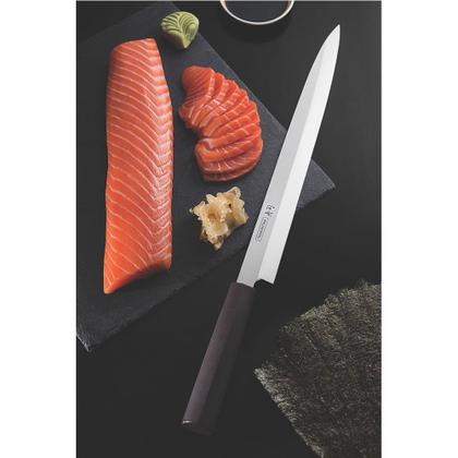 Imagem de Faca Yanagiba Tramontina Sushi Lâmina em Aço Inox e Cabo de Nylon 13" 24230043