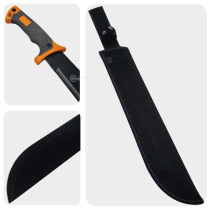 Imagem de Facão Lâmina de Aço Inoxidável e Cabo Antiderrapante para Maior Aderência SLKK38