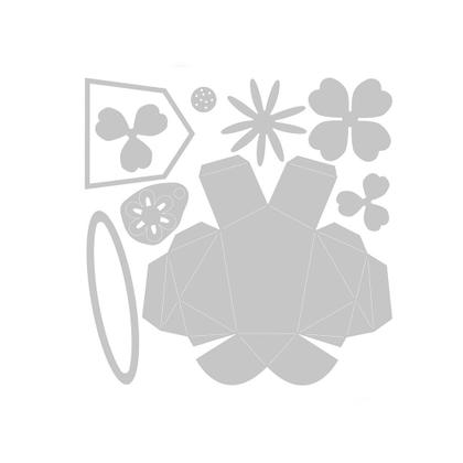 Imagem de Facas de Corte Thinlits Sizzix - Coelho em Origami