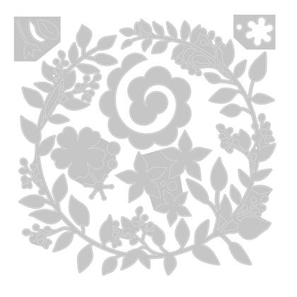 Imagem de Facas de Corte Thinlits Sizzix Coroa de Casamento