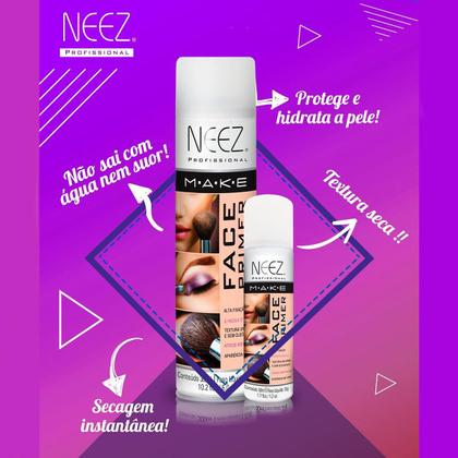 Imagem de Face Primer Facial em Spray Neez 50ml Alta Fixação Resistência à Água e Suor Secagem Rápida