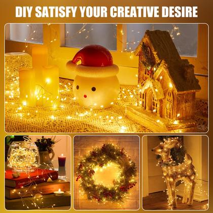 Imagem de Fairy Lights Brightown 20m 240LED com controle remoto, pacote com 2 unidades à prova d'água