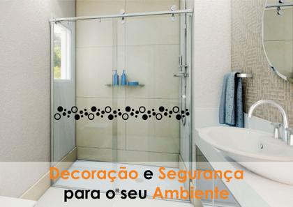 Imagem de Faixa Adesiva Decorativa Ambiente Proteção Anti impacto Porta Vidro