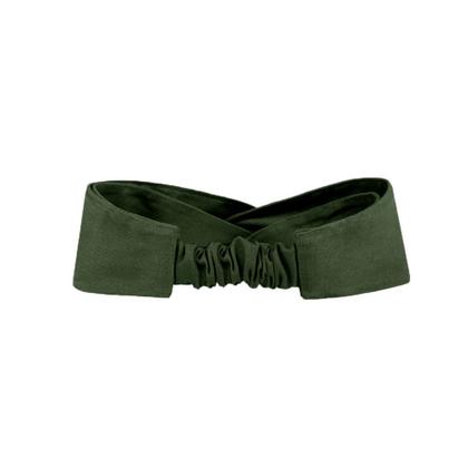 Imagem de Faixa de Cabelo Bandana Verde Escuro Chef Cozinha Bistro Bar