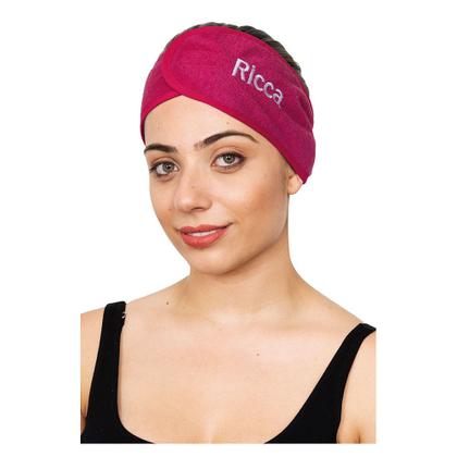 Imagem de Faixa de Cabelo Ricca - Rosa
