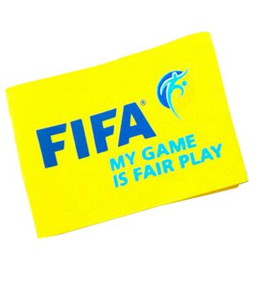 Imagem de Faixa de Capitão Braçadeira Futebol Ajustável com Elástico