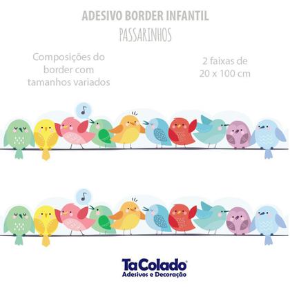 Imagem de Faixa de Parede Passarinhos