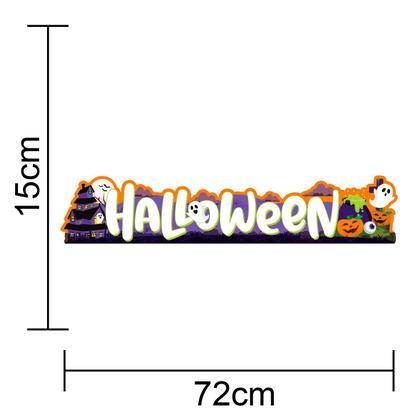 Imagem de Faixa Decorativa Halloween Fantasminha 72x15cm - 01 unid