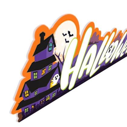 Imagem de Faixa Decorativa Halloween Fantasminha 72x15cm - 01 unid