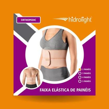 Imagem de Faixa elástica 2 painéis Hidrolight Pós-Cirúrgica (60 a 100cm)