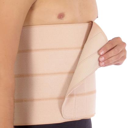 Imagem de Faixa elástica abdominal, com tiras autocolantes (3, 4 ou 5 gomos)