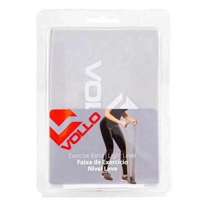 Imagem de Faixa Elástica Band Exercícios Nível Leve Vollo 0,40Mm