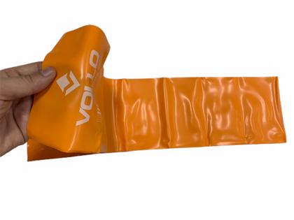 Imagem de Faixa Elástica Látex Thera Band Fisioterapia VP1023 Vollo Médio Laranja
