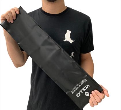 Imagem de Faixa Elástica Látex Thera Band Fisioterapia VP1048 Vollo Extra Forte Preta