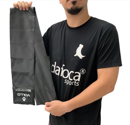 Imagem de Faixa Elástica Látex Thera Band Fisioterapia VP1048 Vollo Extra Forte Preta
