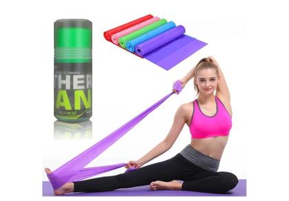 Imagem de Faixa Elástica Para Exercícios Multifuncionais Fisioterapia