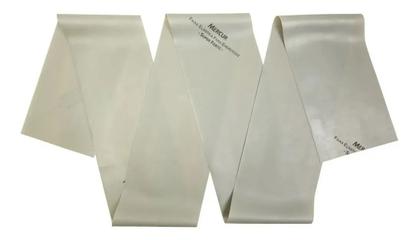 Imagem de Faixa Elástica Thera Band Ginástica Fisioterapia Pilates Super Forte (prata)