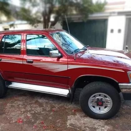 Imagem de Faixa Hilux 1992/2004 + Adesivo Tampa Traseira Toyota Cinza