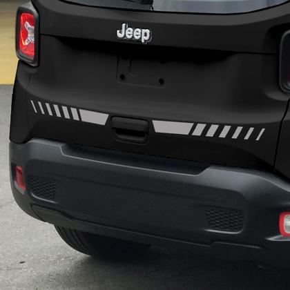 Imagem de Faixa Jeep Renegade Sport Adesivo Lateral/Traseiro Cinza