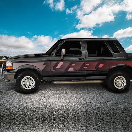 Imagem de Faixa Lateral Compatível Com F-1000 1993 Turbo Cabine Extra